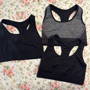 3 All In Motion Sports Bras Lot